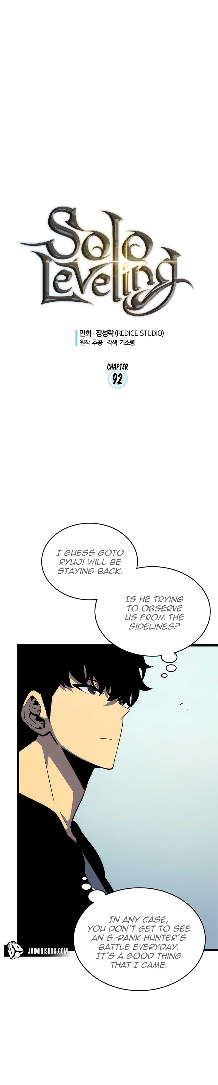 Solo Leveling, Chapter 92 image 01